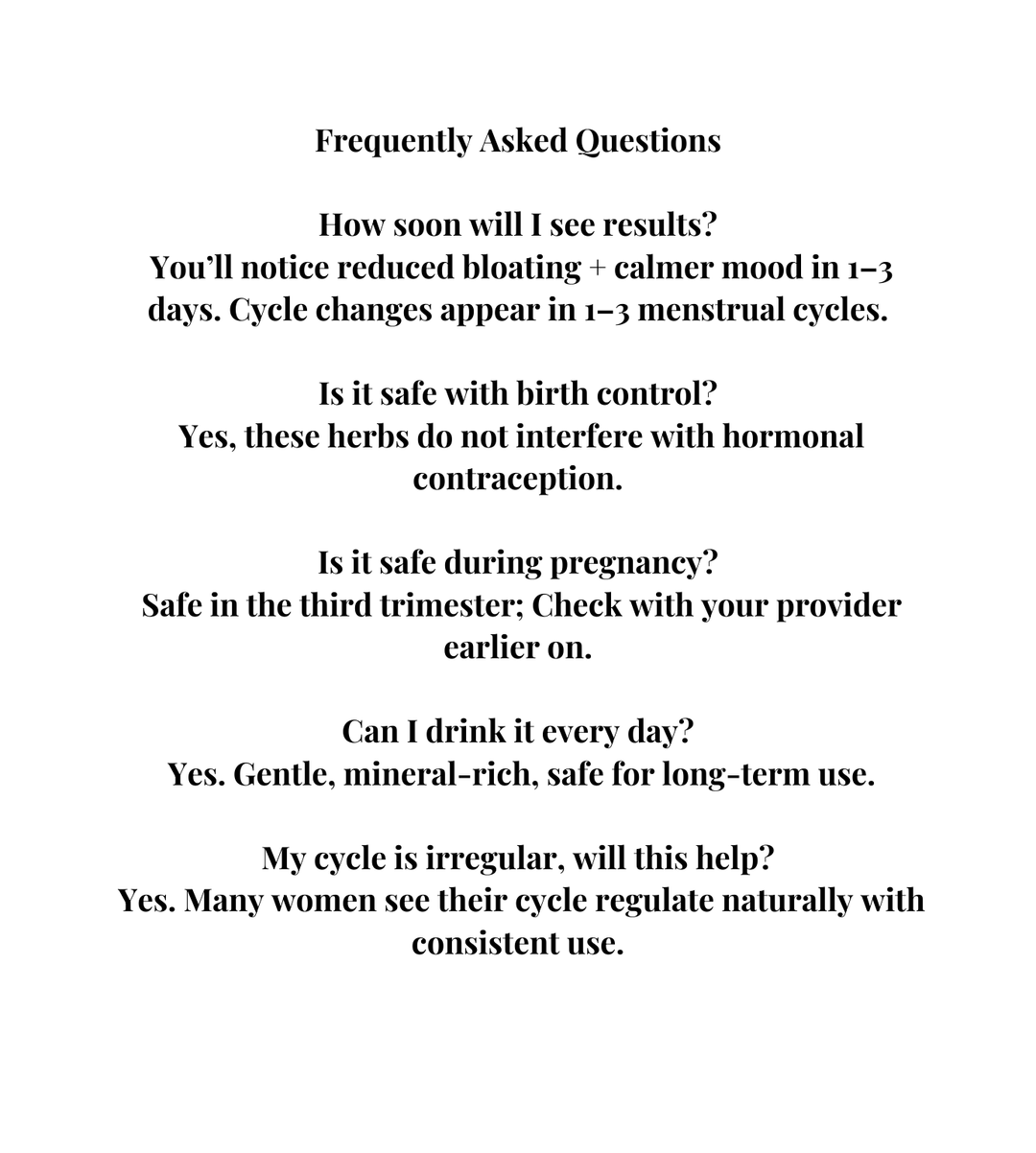 Cycle Harmony Women's Tea