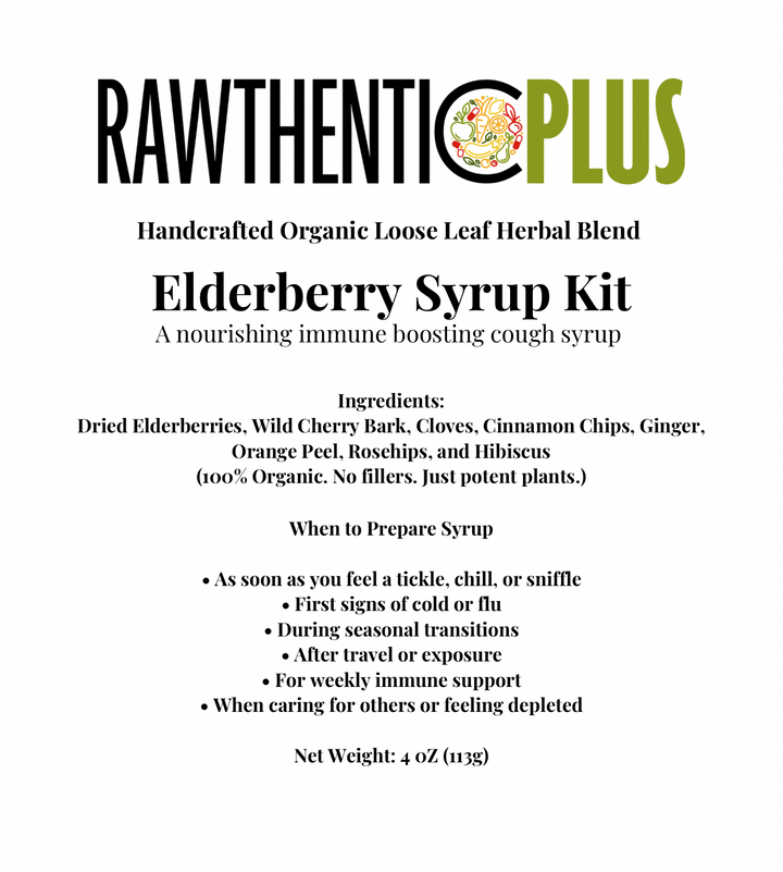 Elderberry Syrup Ritual Kit